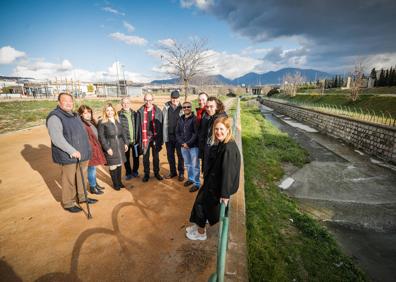 Imagen secundaria 1 - El objetivo es convertir el cauce del río MOnachil en un parque fluvial biosaludable.