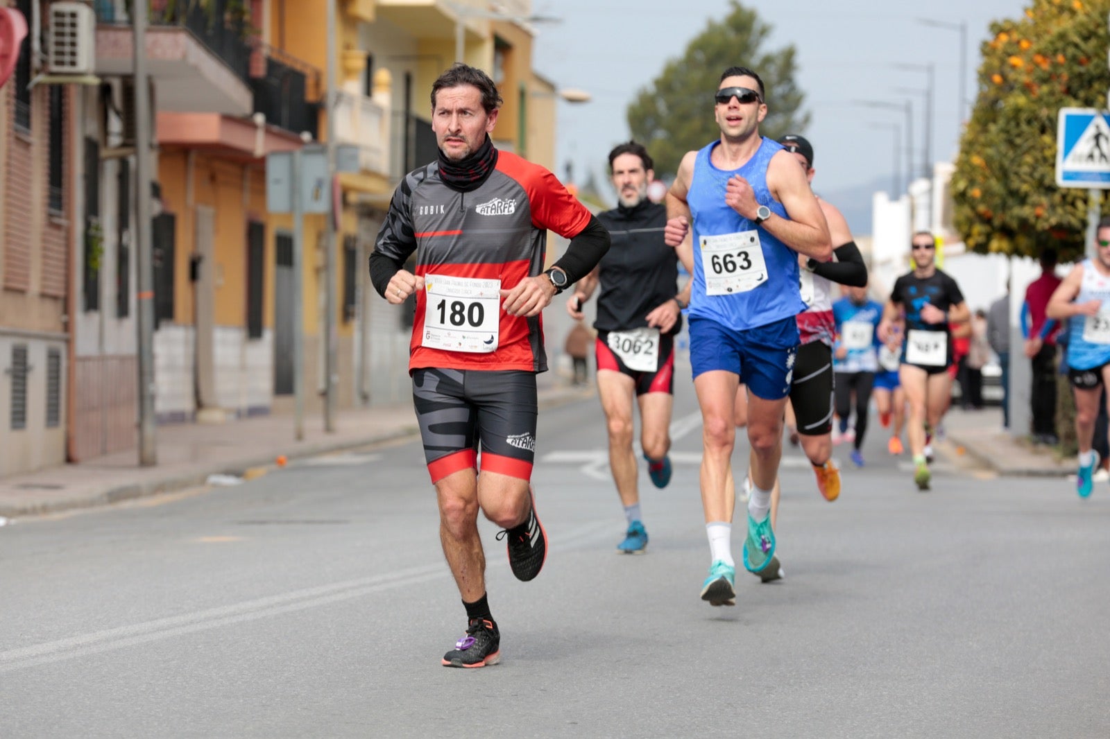 ientos de corredores participan en una de las grandes pruebas del Gran Premio de Fondo Diputación de Granada