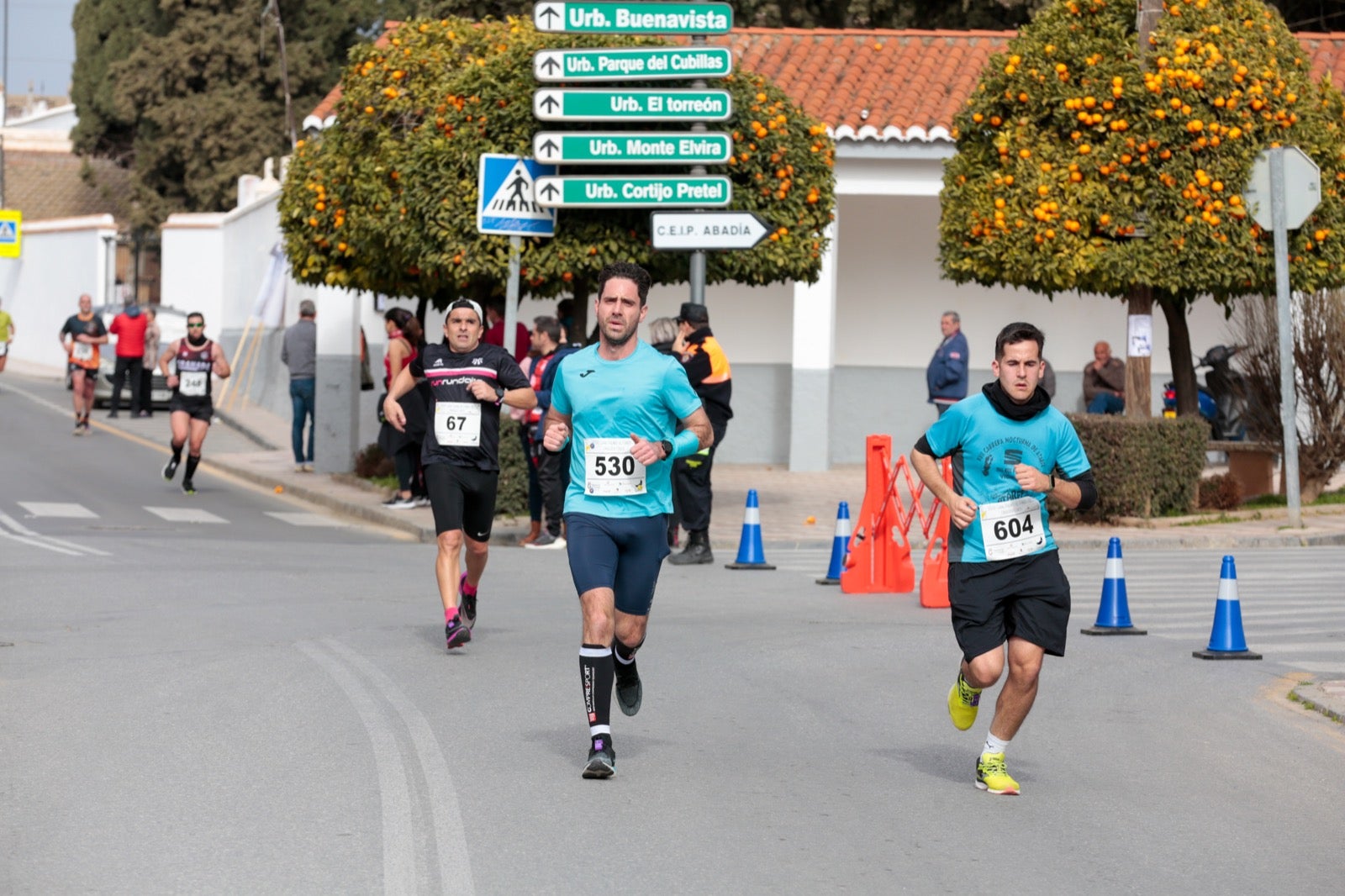 ientos de corredores participan en una de las grandes pruebas del Gran Premio de Fondo Diputación de Granada