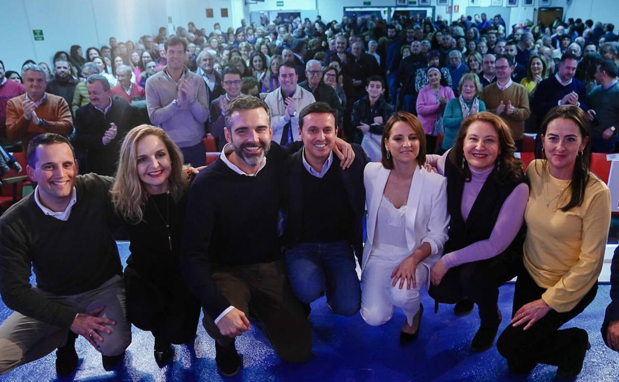 Acto de presentación de la candidata del PP en Albox. 