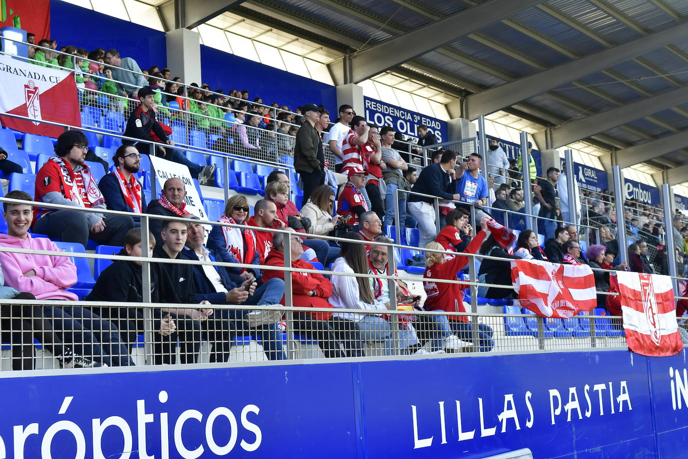 Las instantáneas del encuentro en el Alcoraz