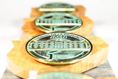 Imagen del premio que otorga la Diputación de Jaén con motivo del Día de la Provincia. 