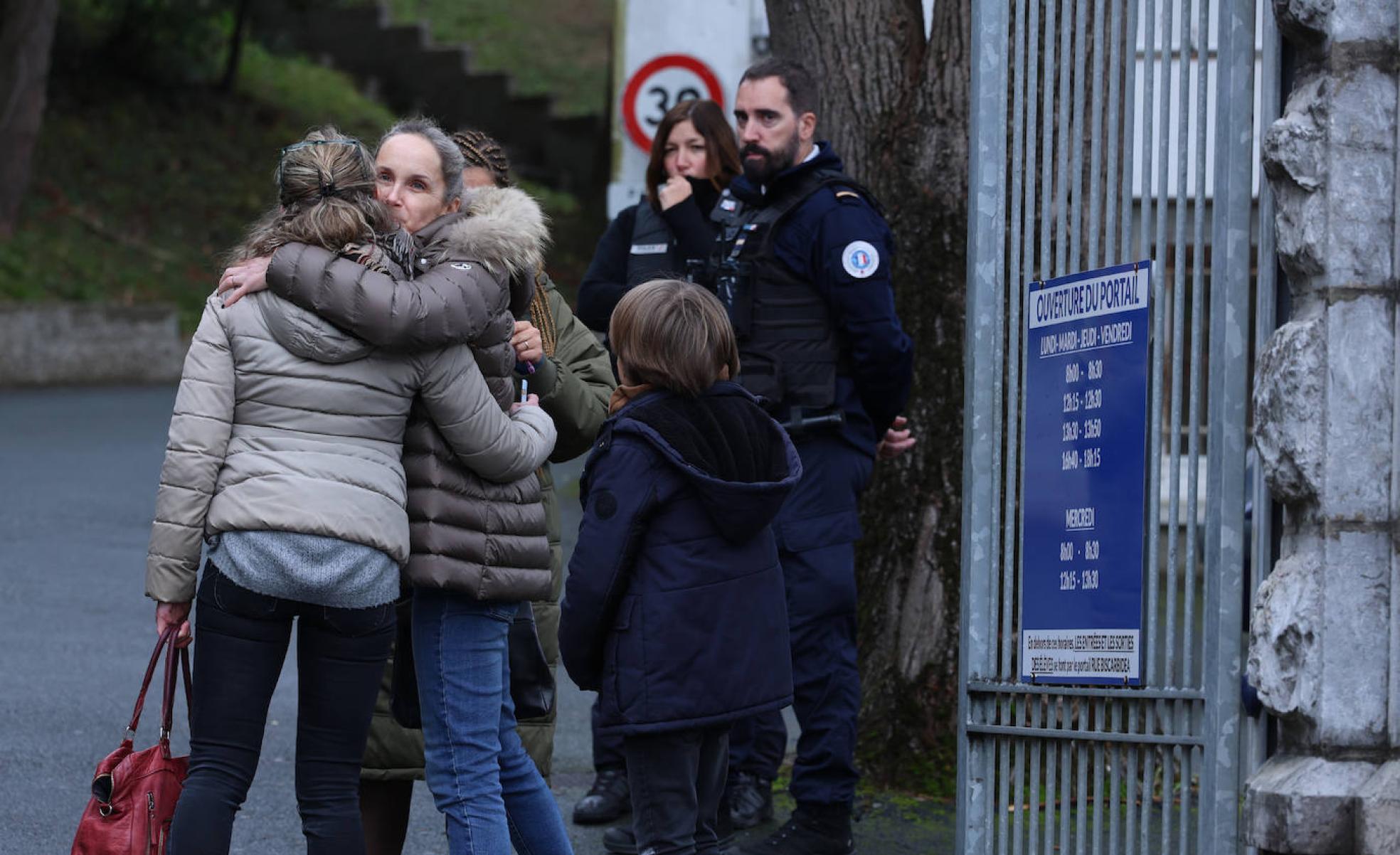 Así fue el ataque del alumno a su profesora