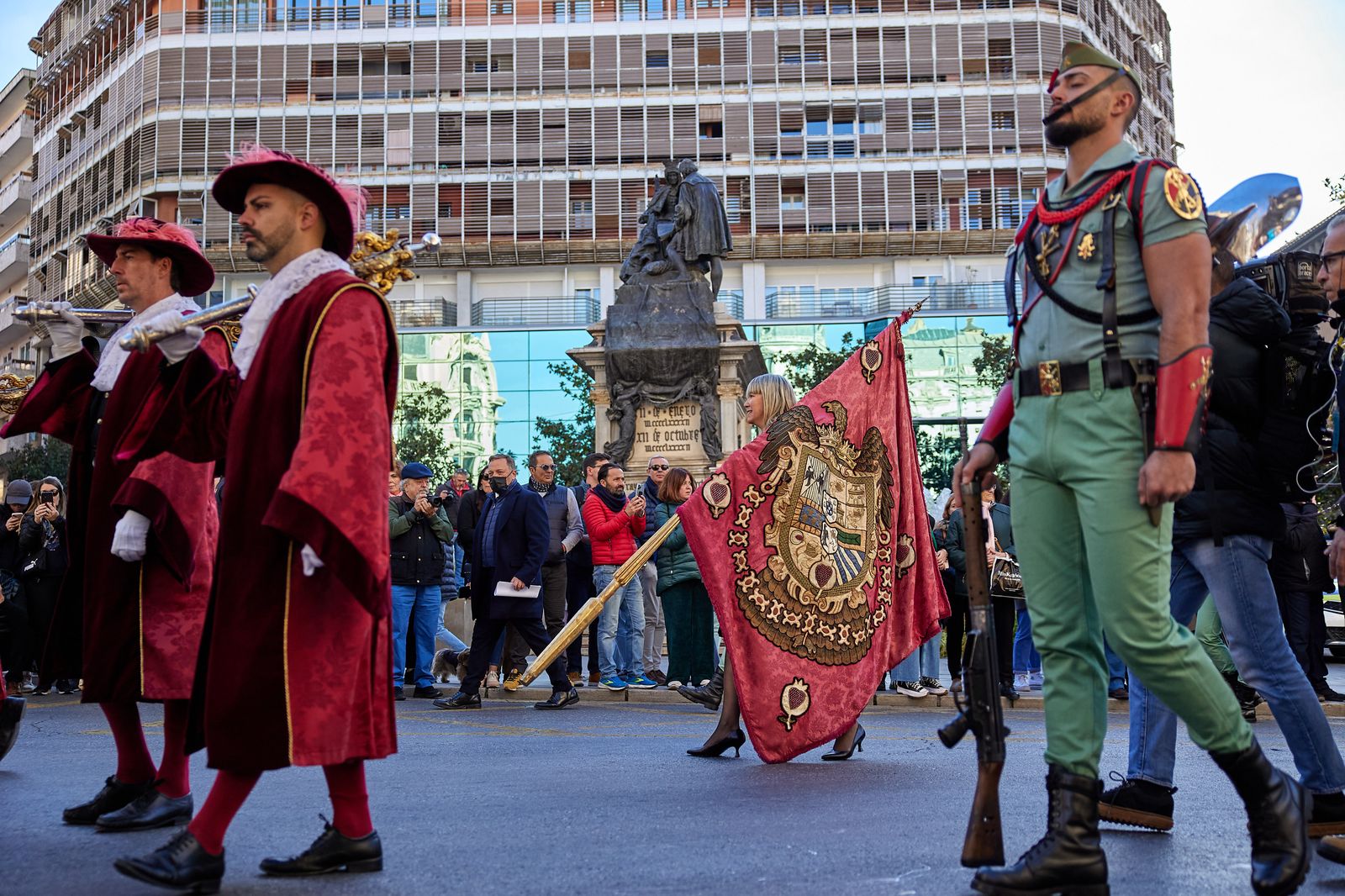 El día de la Toma de Granada, en imágenes