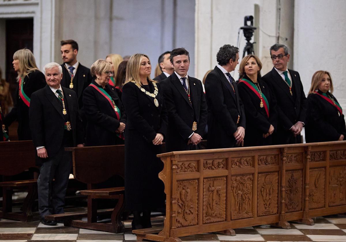 Marifraán Carazo en los actos del Día de la Toma