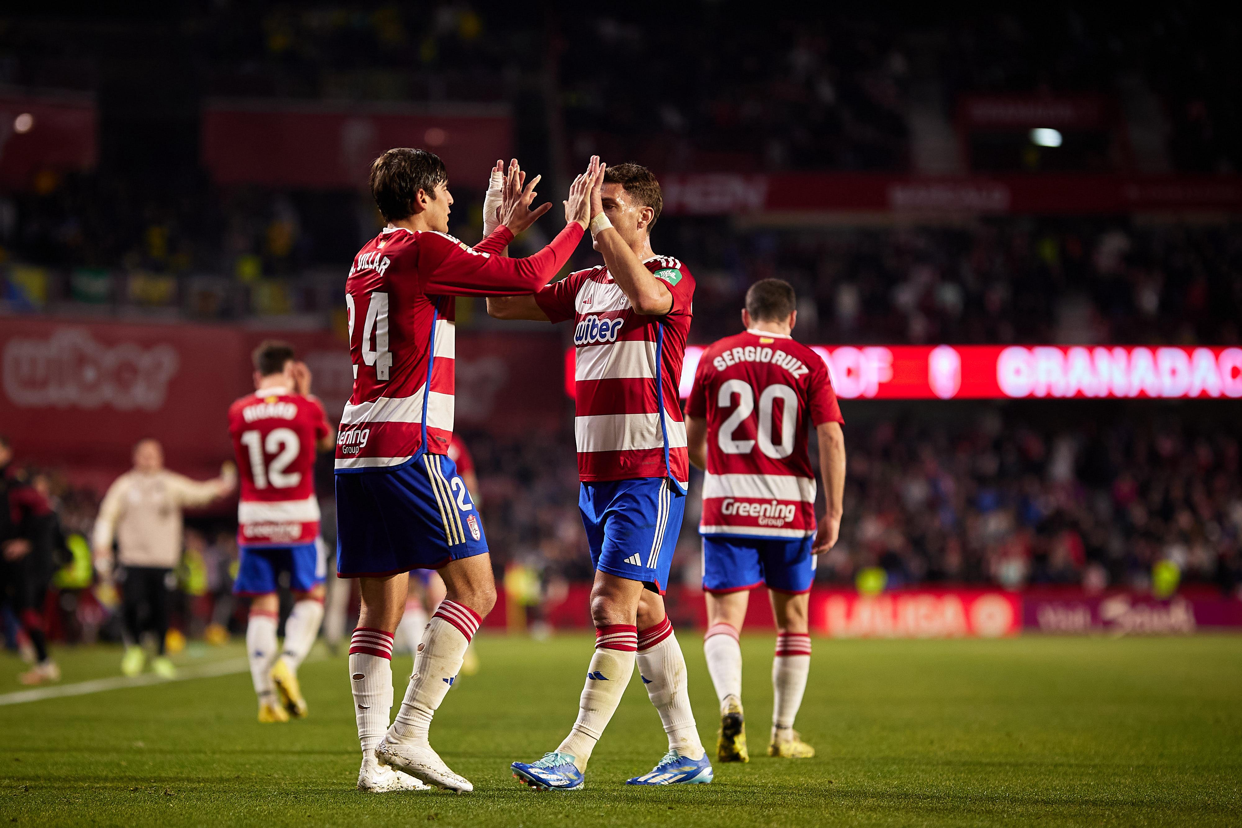 Las mejores imágenes del Granada - Cádiz