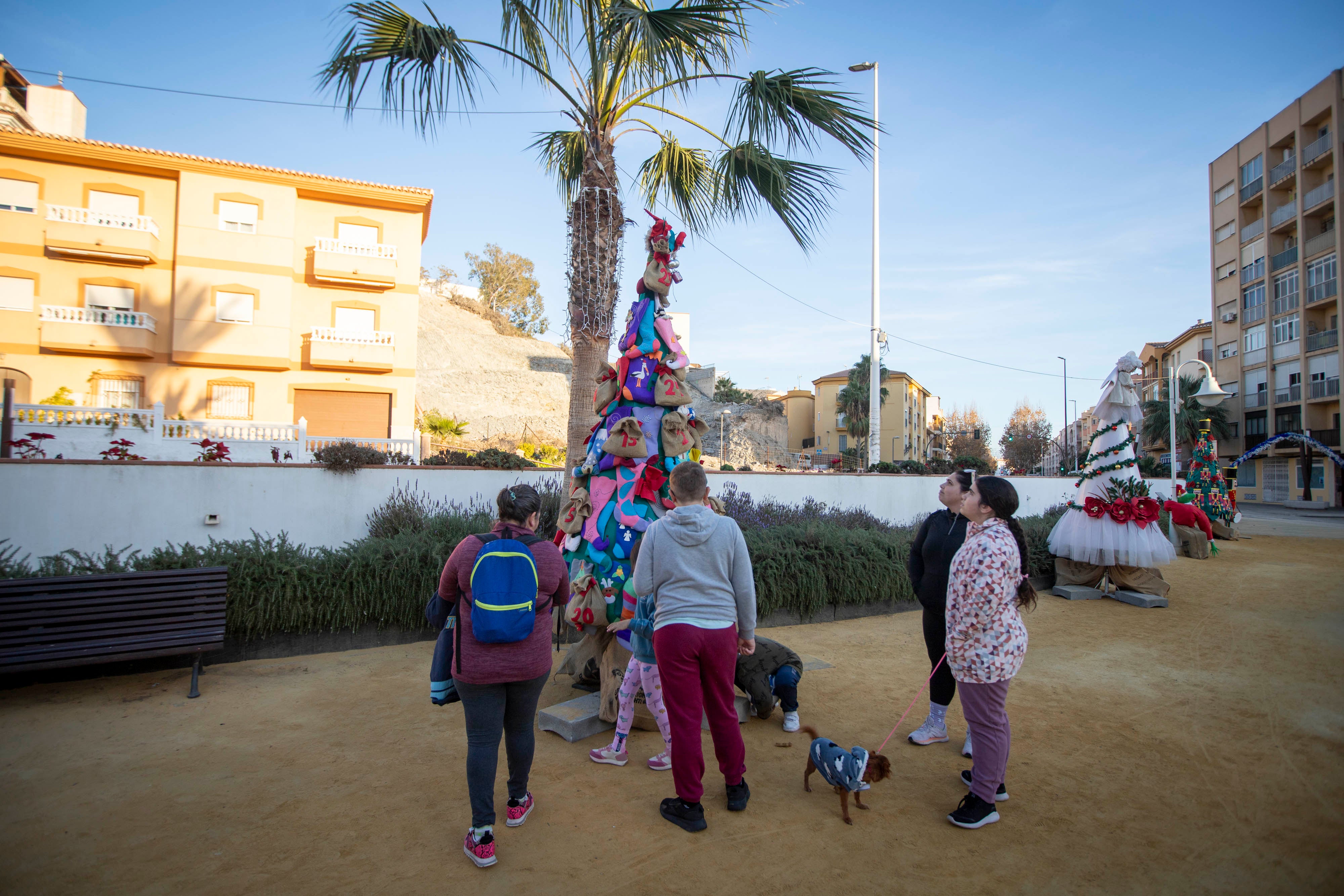 Las imágenes de los árboles de Navidad que tocan todas las ramas en Torrenueva
