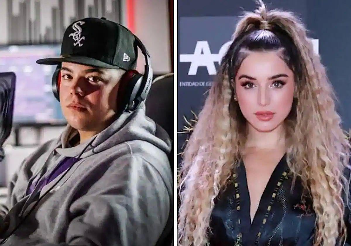 Los artistas granadinos Saiko y Lola Índigo.