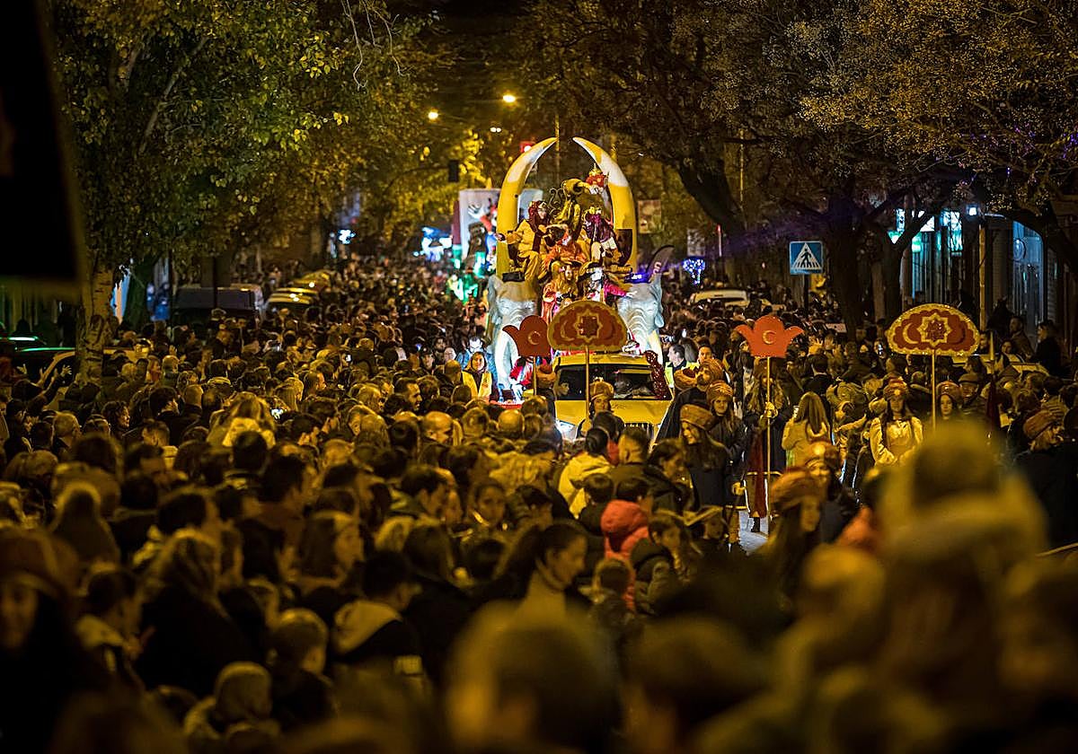 Cabalgata de Reyes Magos celebrada el 5 de enero pasado.