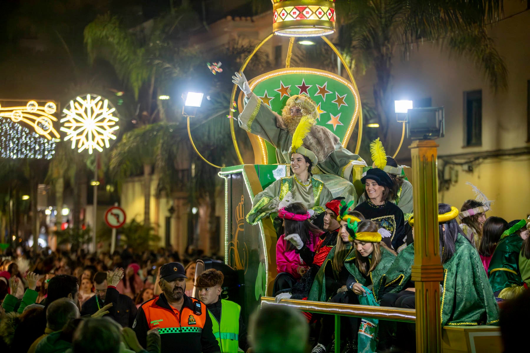La cabalgata de Motril, en imágenes