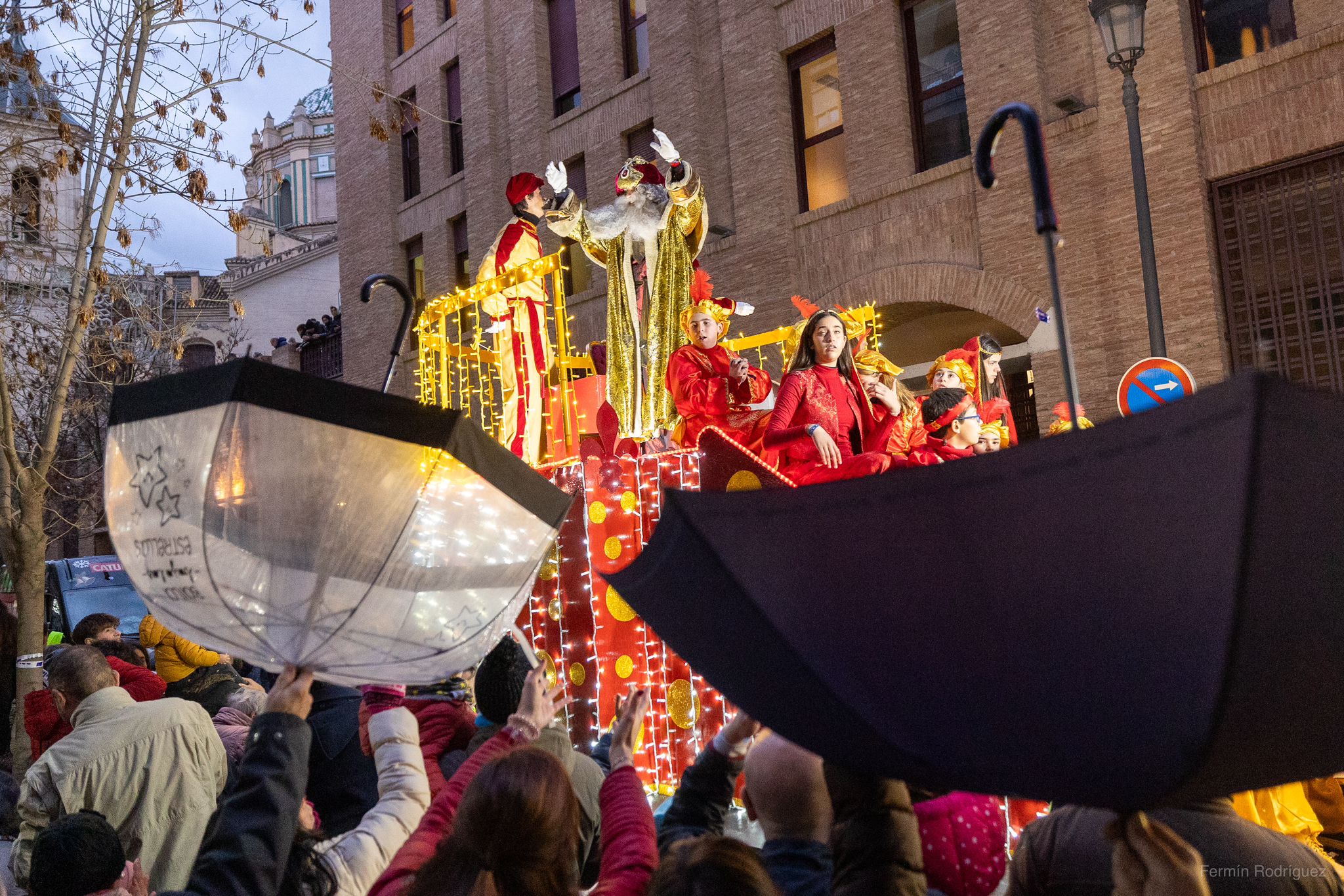 Las imágenes de la ilusión en la Cabalgata de Granada