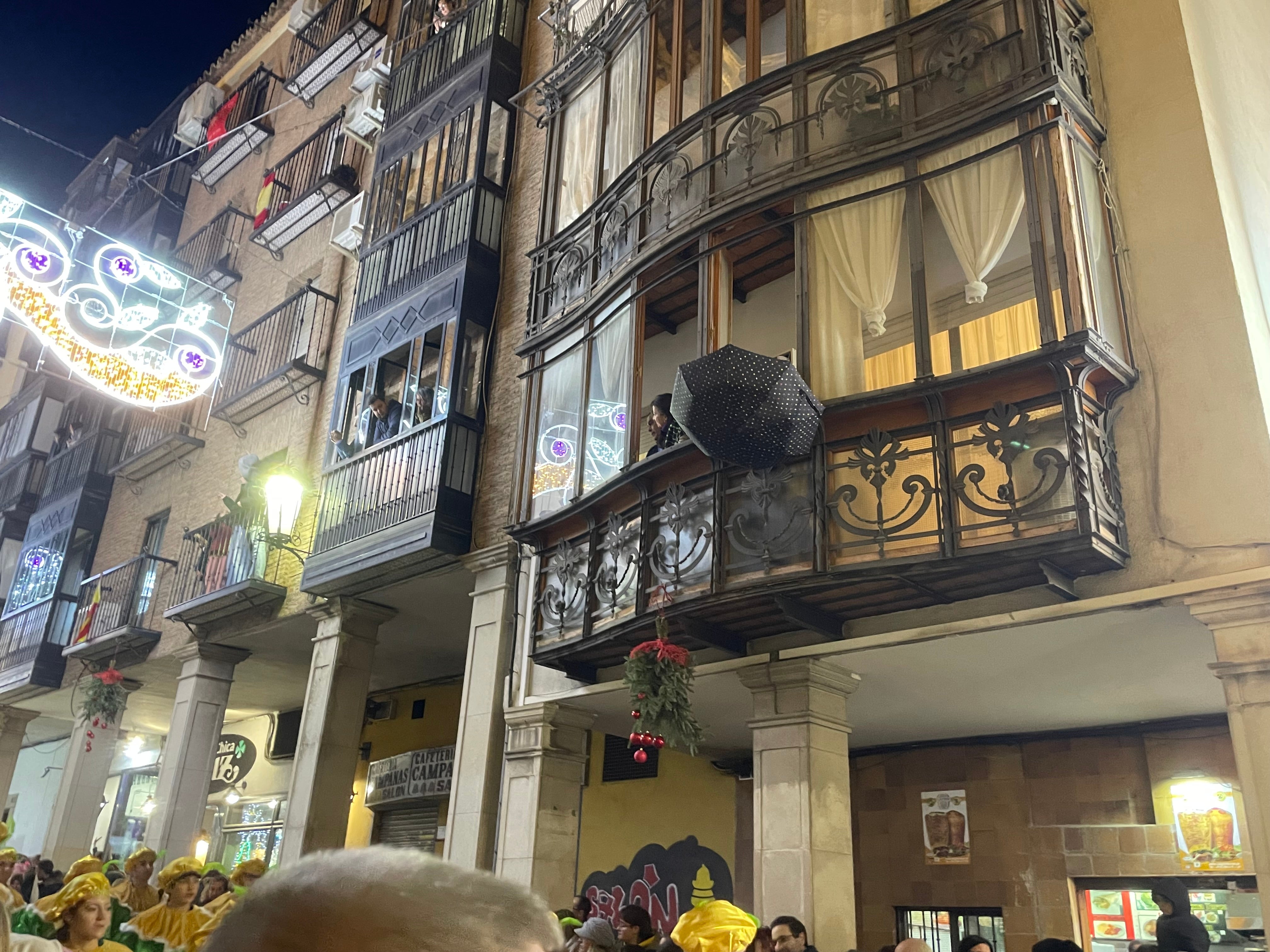 Las imágenes de los Reyes Magos en la cabalgata