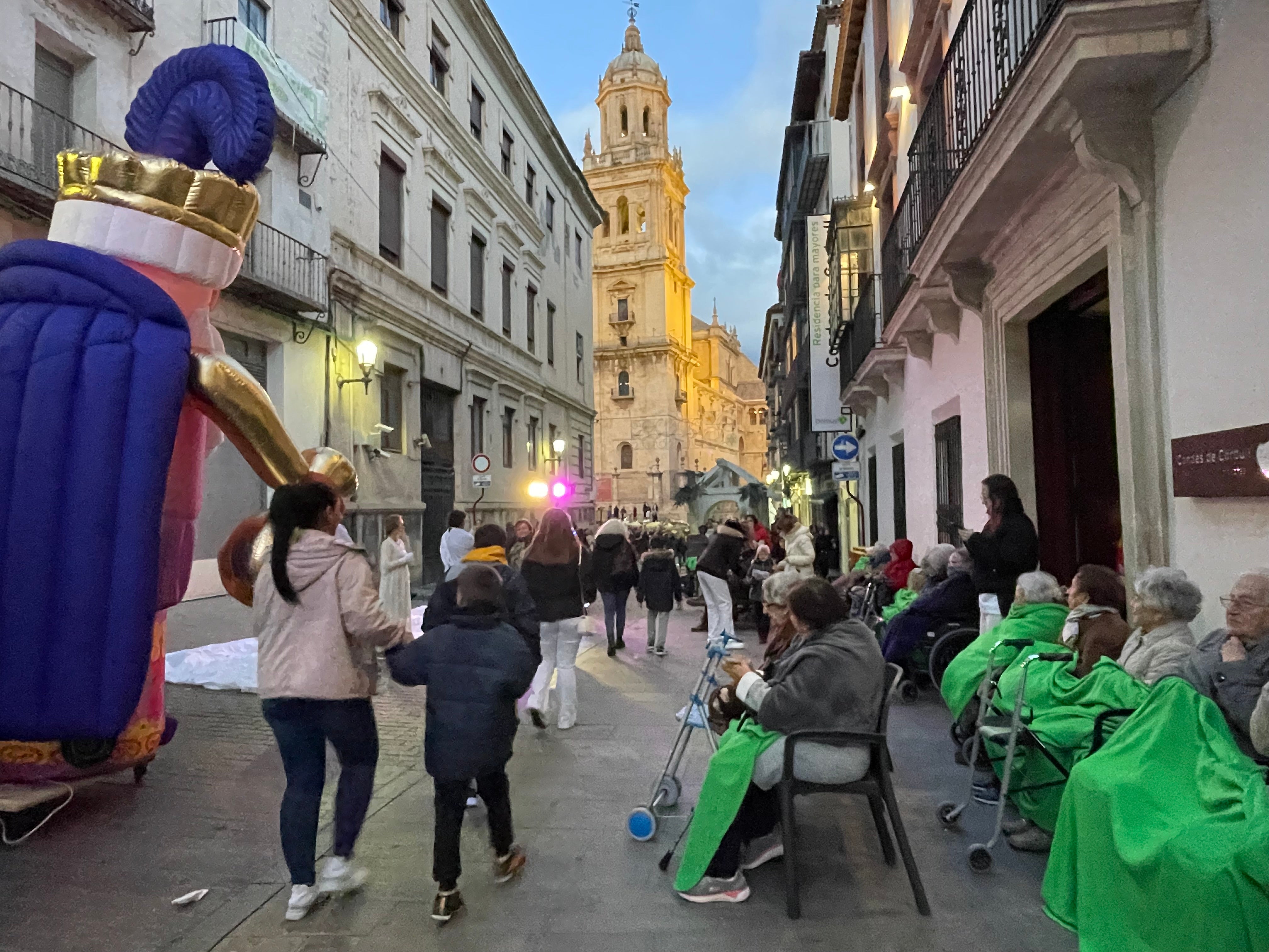 Las imágenes de los Reyes Magos en la cabalgata