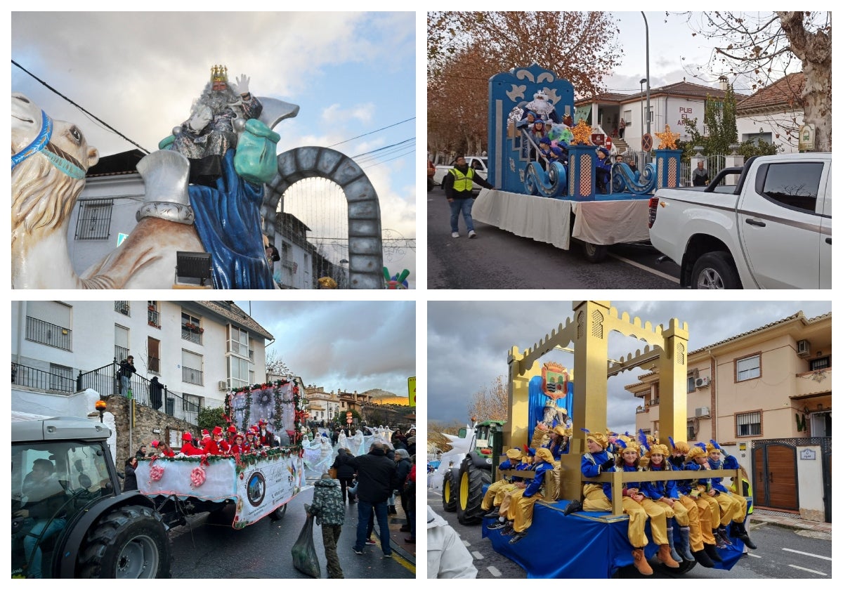 Las cabalgatas de Reyes de los pueblos de Granada.