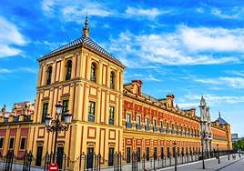 El Palacio de San Telmo.
