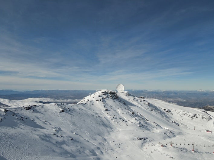 La estación de esquí de Sierra Nevada, este Día de Reyes.