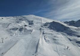 Algunas de las pistas disponibles en Sierra Nevada