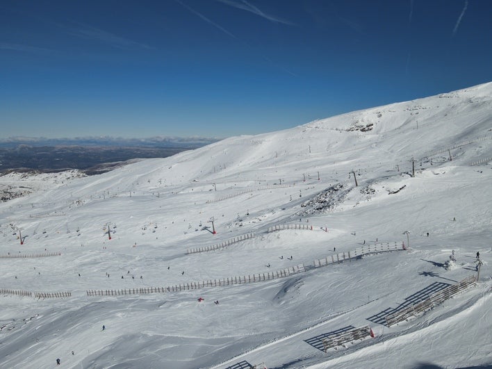 Las pistas de Sierra Nevada este Día de Reyes.