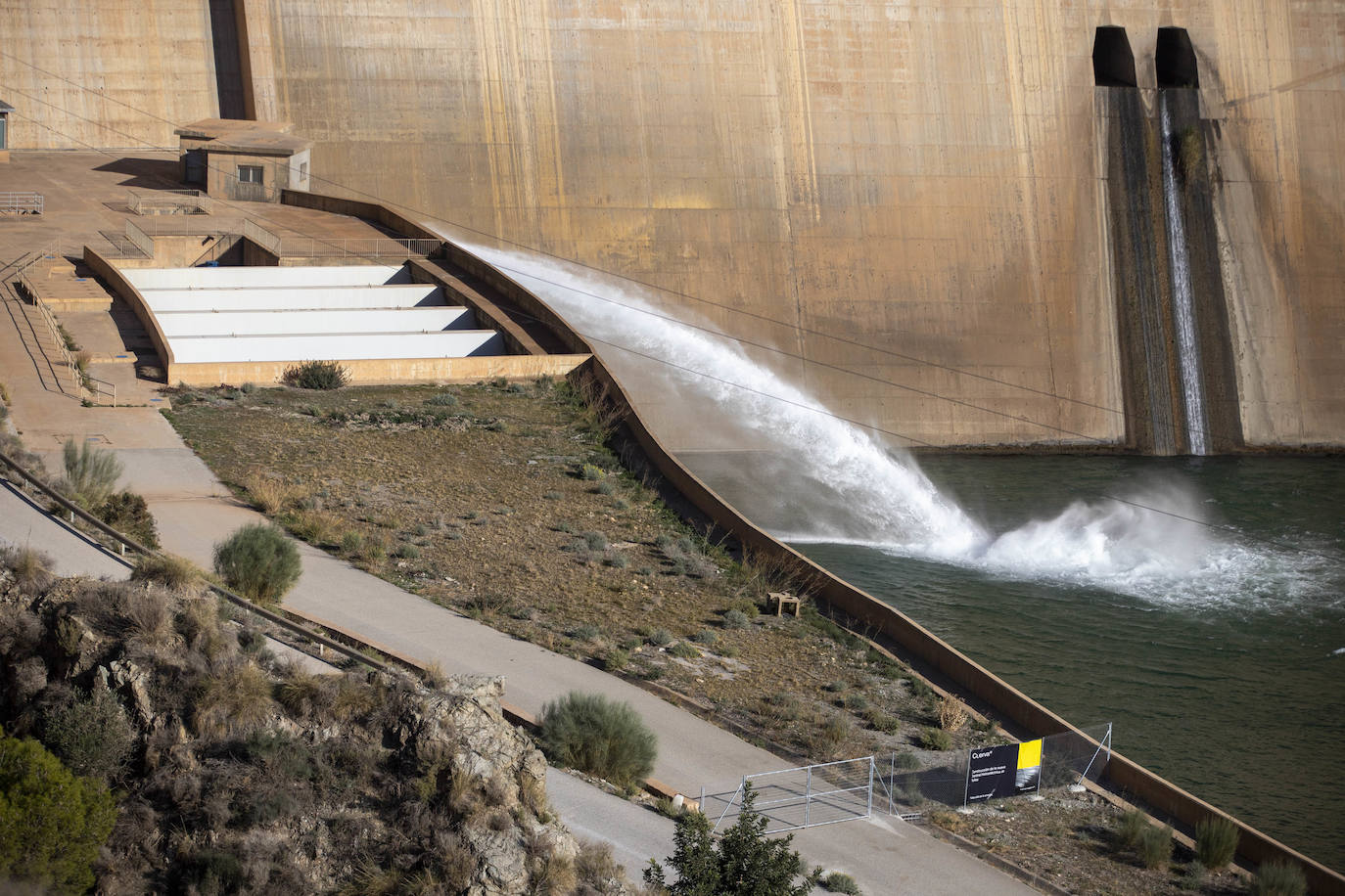 y el sistema de presas donde ya actúa y trabaja la empresa energética Cuerva.