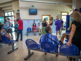 Interior de un centro de salud de la provincia de Granada.