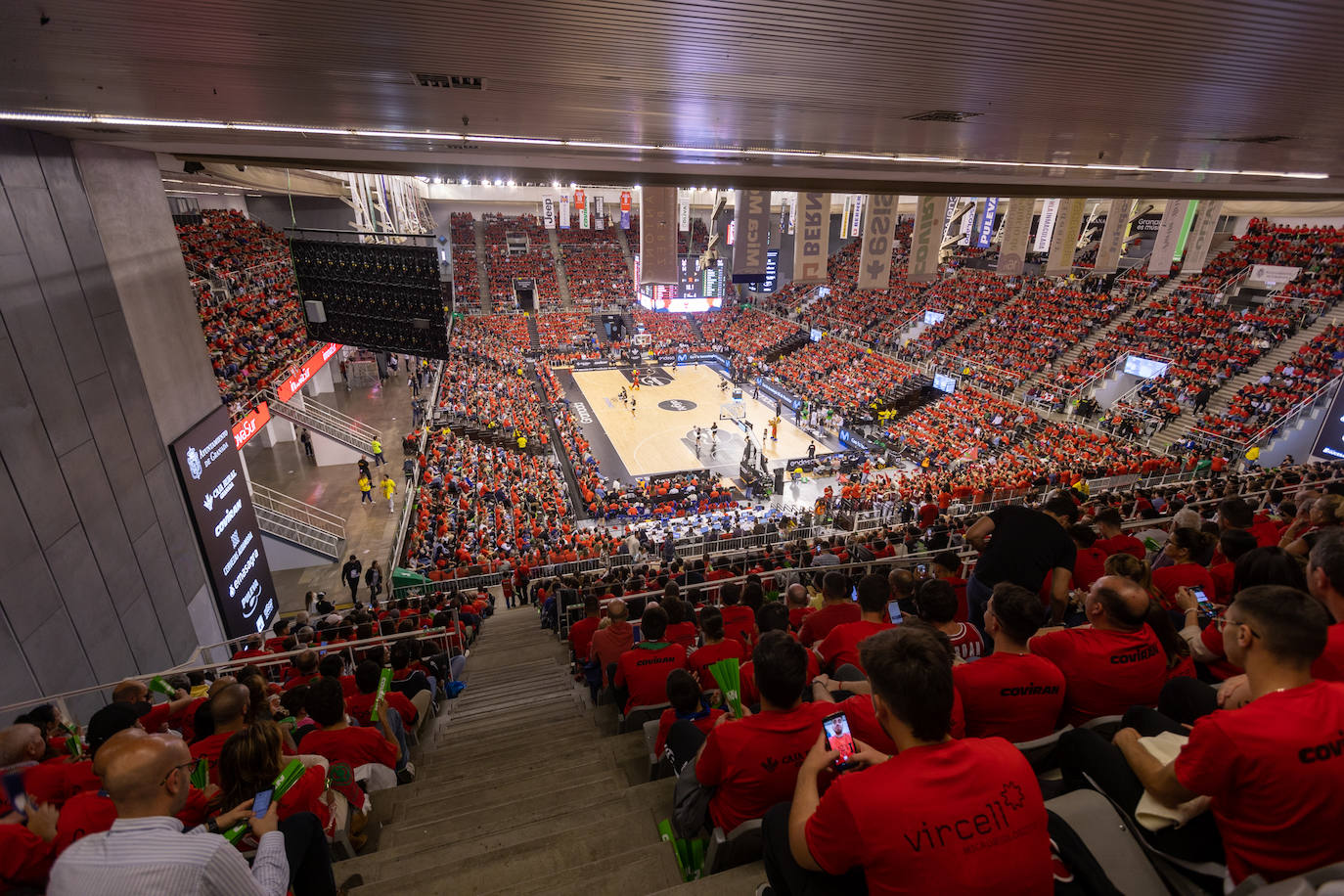 La mejor entrada del Covirán fue el día de la salvación ante el Joventut.