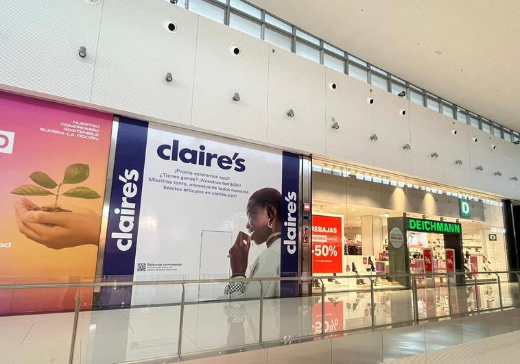 Imagen de Claire's en el Centro Comercial Torrecárdenas.