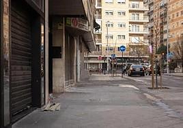 Zona donde se ha producido el tiroteo