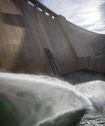 Imagen secundaria 2 - Lugar en el que se va a instalar la central hidroléctrica.