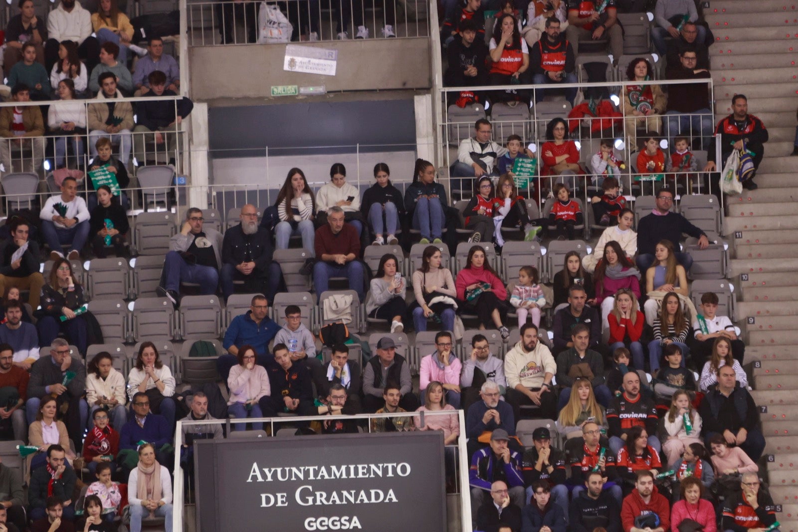 Encuéntrate en las gradas del Palacio durante el Covirán-Barcelona