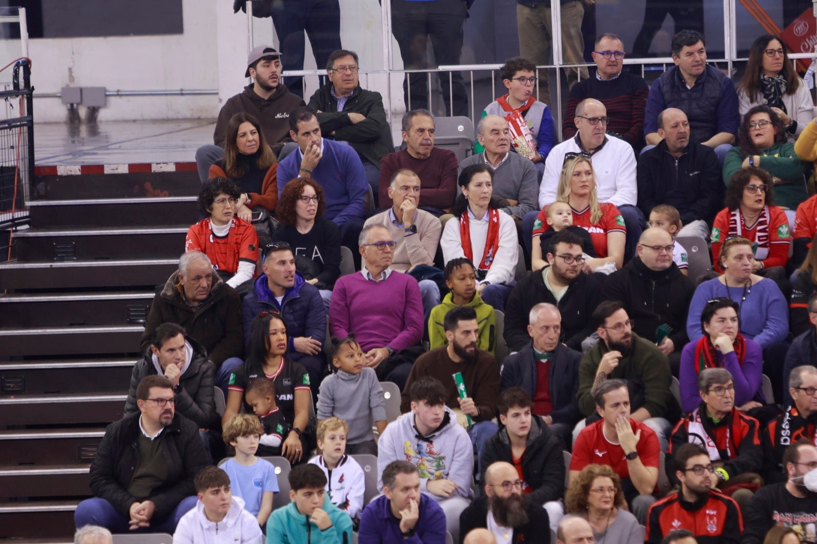 Encuéntrate en las gradas del Palacio durante el Covirán-Barcelona