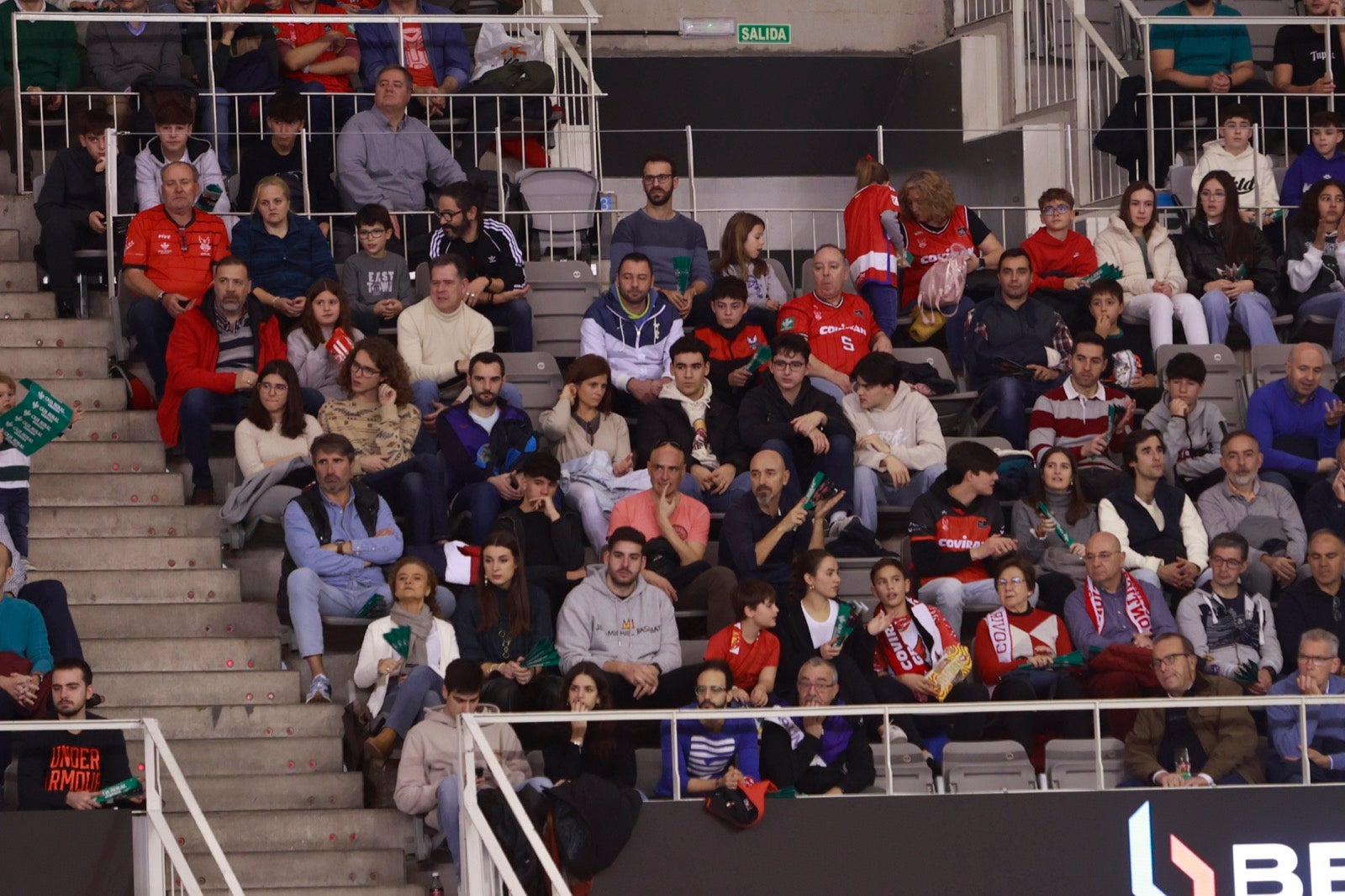 Encuéntrate en las gradas del Palacio durante el Covirán-Barcelona
