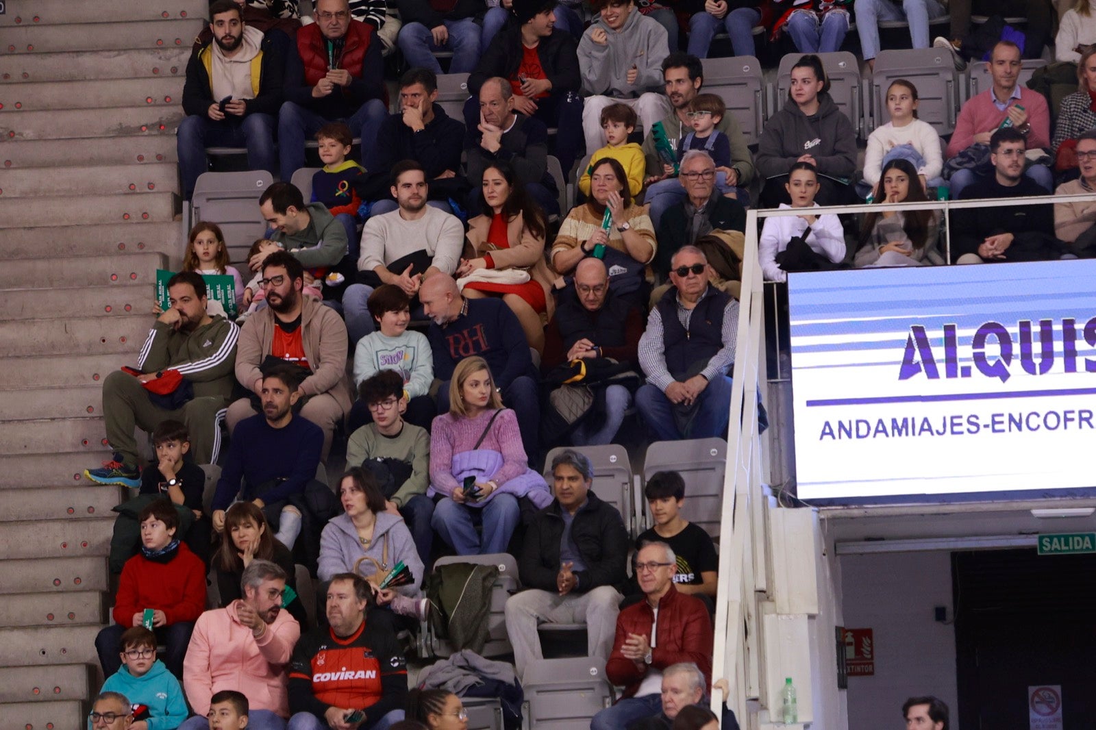Encuéntrate en las gradas del Palacio durante el Covirán-Barcelona
