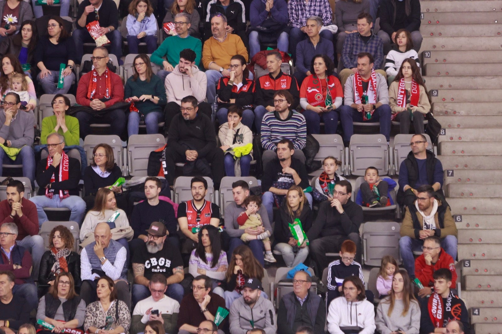 Encuéntrate en las gradas del Palacio durante el Covirán-Barcelona