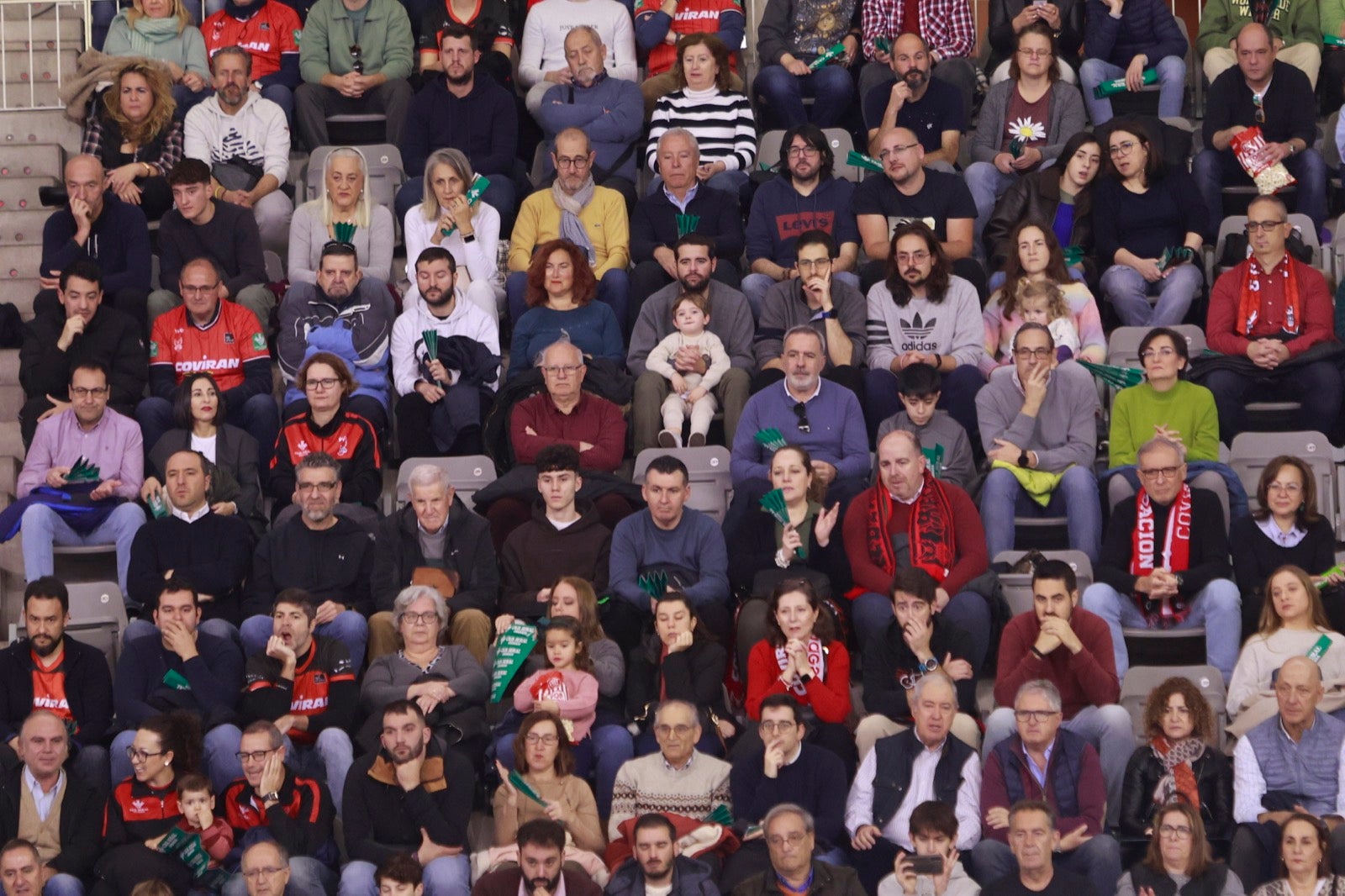 Encuéntrate en las gradas del Palacio durante el Covirán-Barcelona