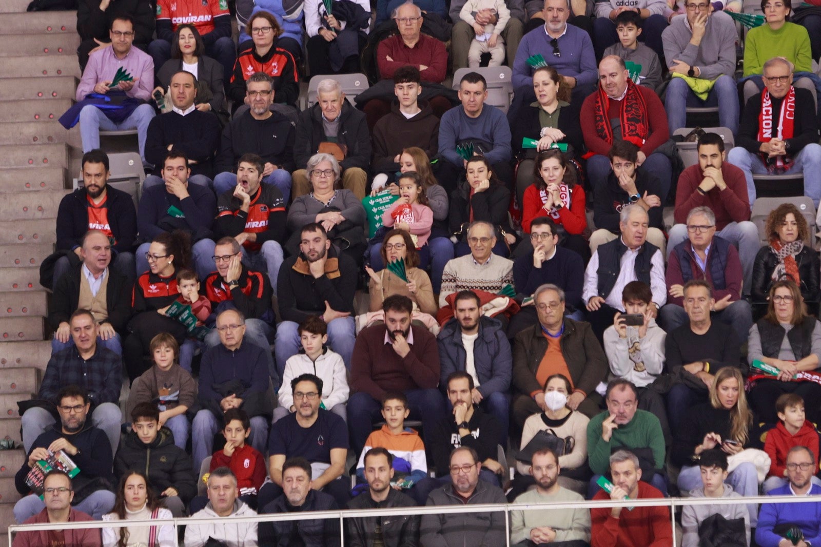 Encuéntrate en las gradas del Palacio durante el Covirán-Barcelona