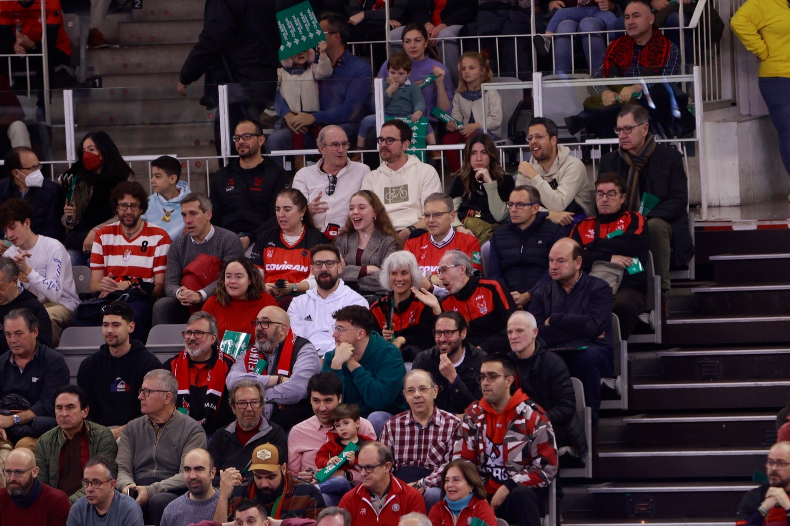 Encuéntrate en las gradas del Palacio durante el Covirán-Barcelona