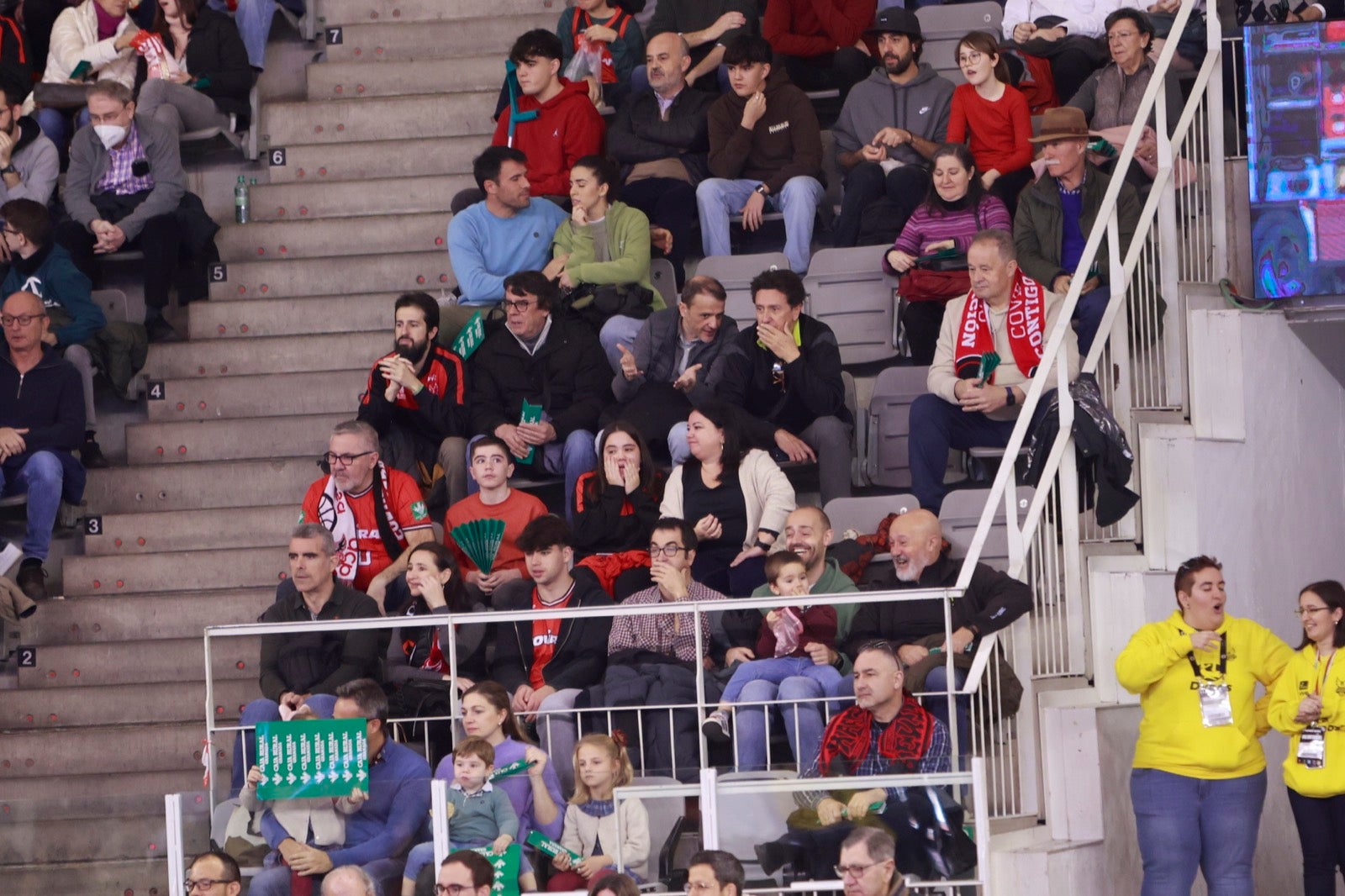 Encuéntrate en las gradas del Palacio durante el Covirán-Barcelona