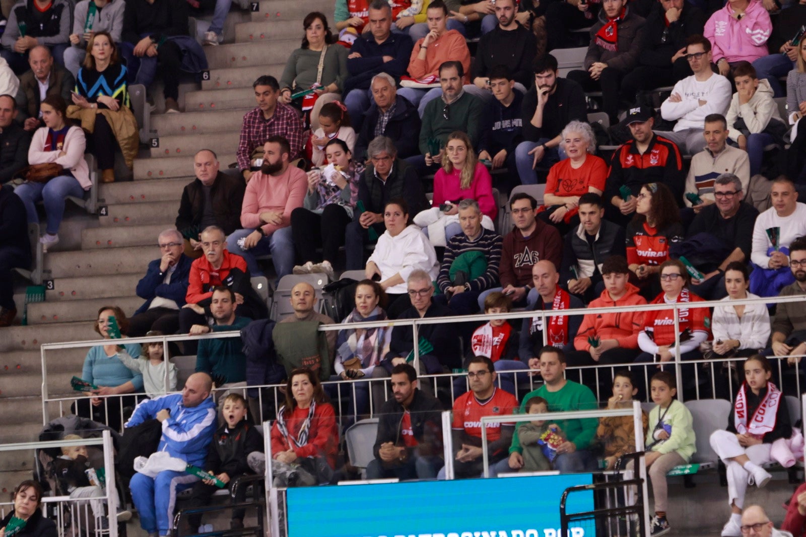 Encuéntrate en las gradas del Palacio durante el Covirán-Barcelona