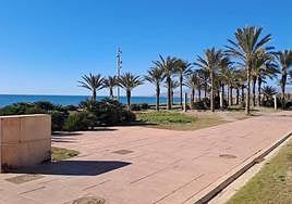 Paseo marítimo de El Toyo.
