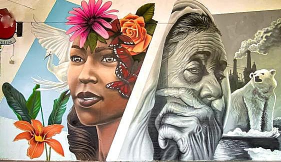 Juventud y cambio climático, de NGR-RUIZ, en Torredonjimeno.