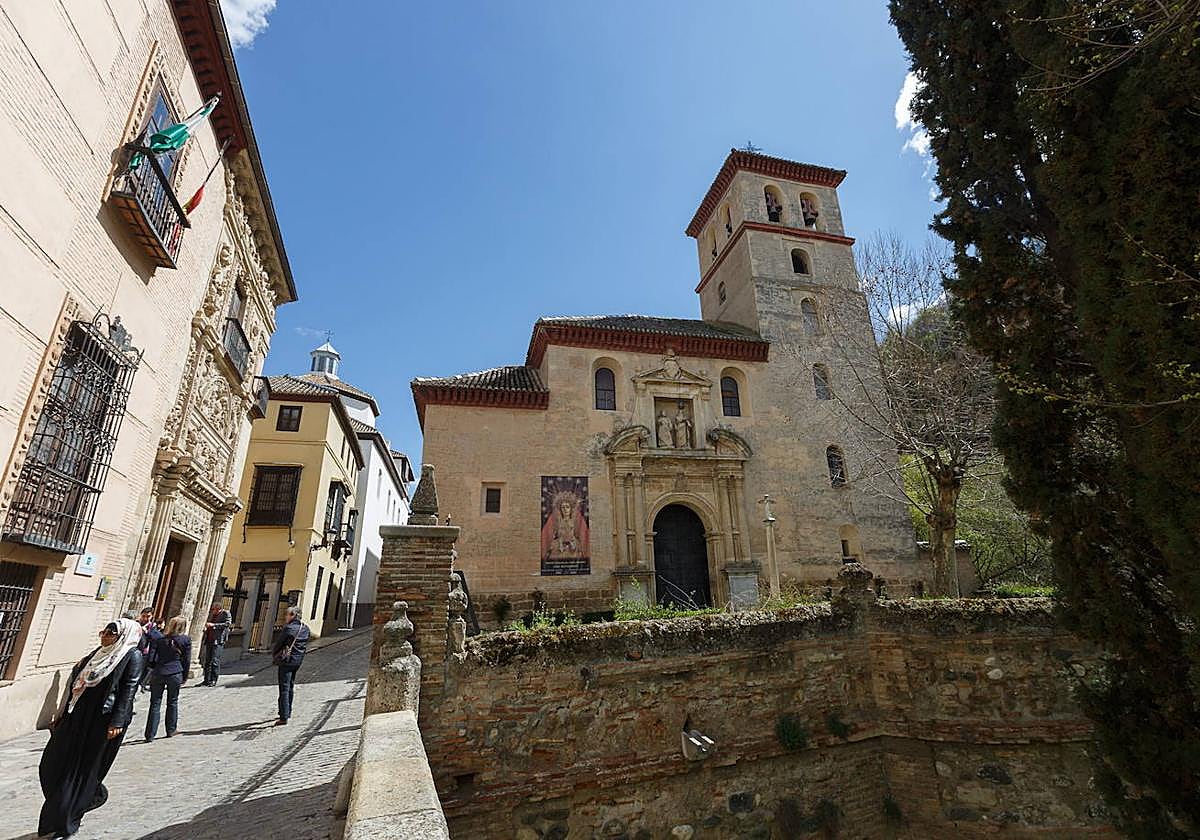 Paseo de los Tristres de Granada.