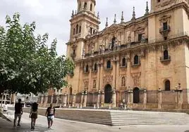 Imagen de archivo de la Catedral de Jaén, en la plaza de Santa María.