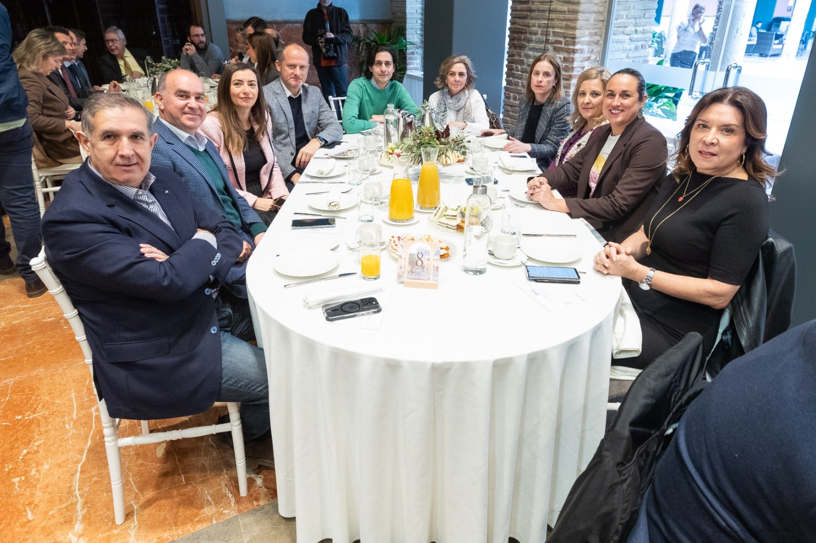 Las imágenes del desayuno Ideal con la consejera Carmen Crespo