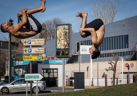 Los termómetros, disparados en Granada en enero.