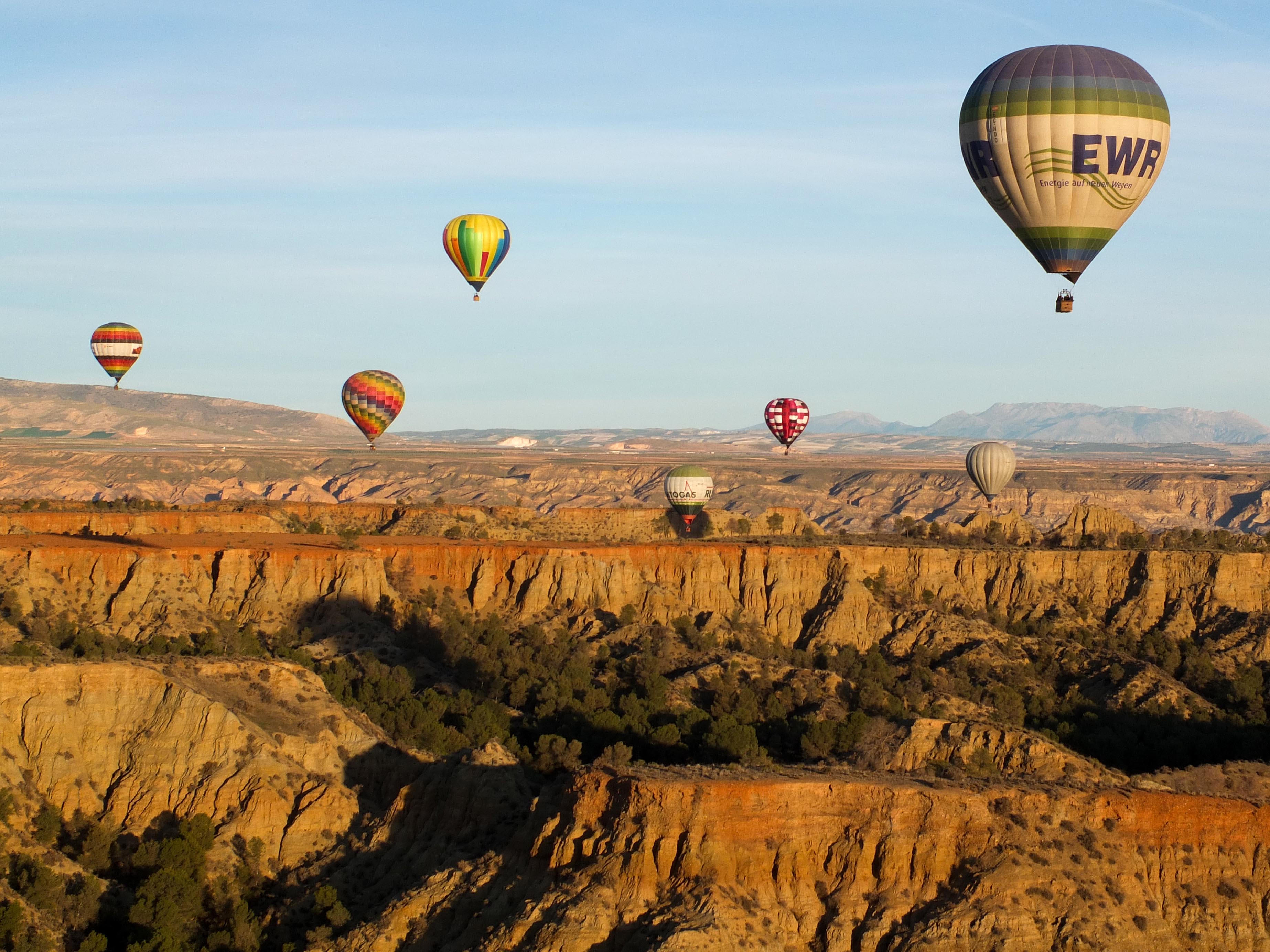 Las imágenes del Geoparque de Granada a vista de pájaro