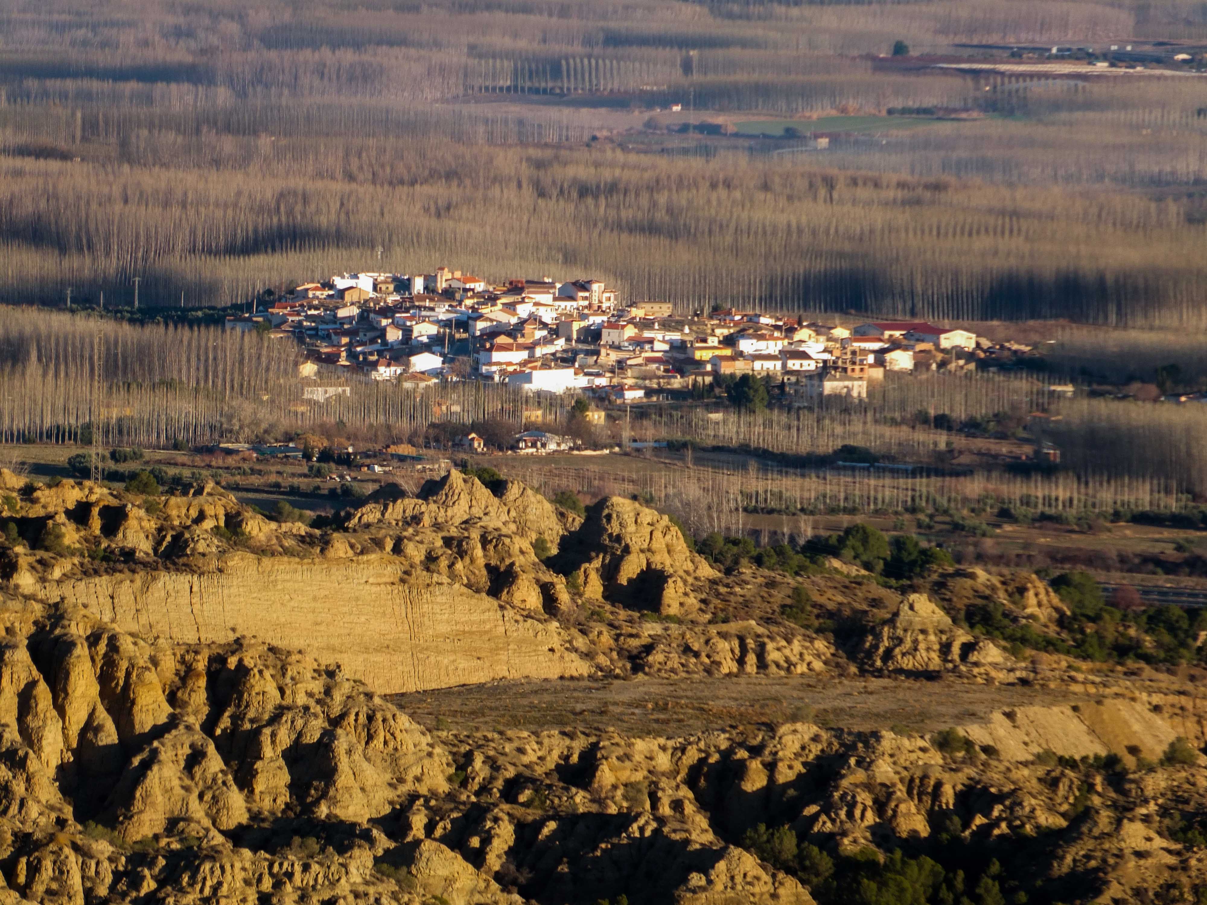 Las imágenes del Geoparque de Granada a vista de pájaro