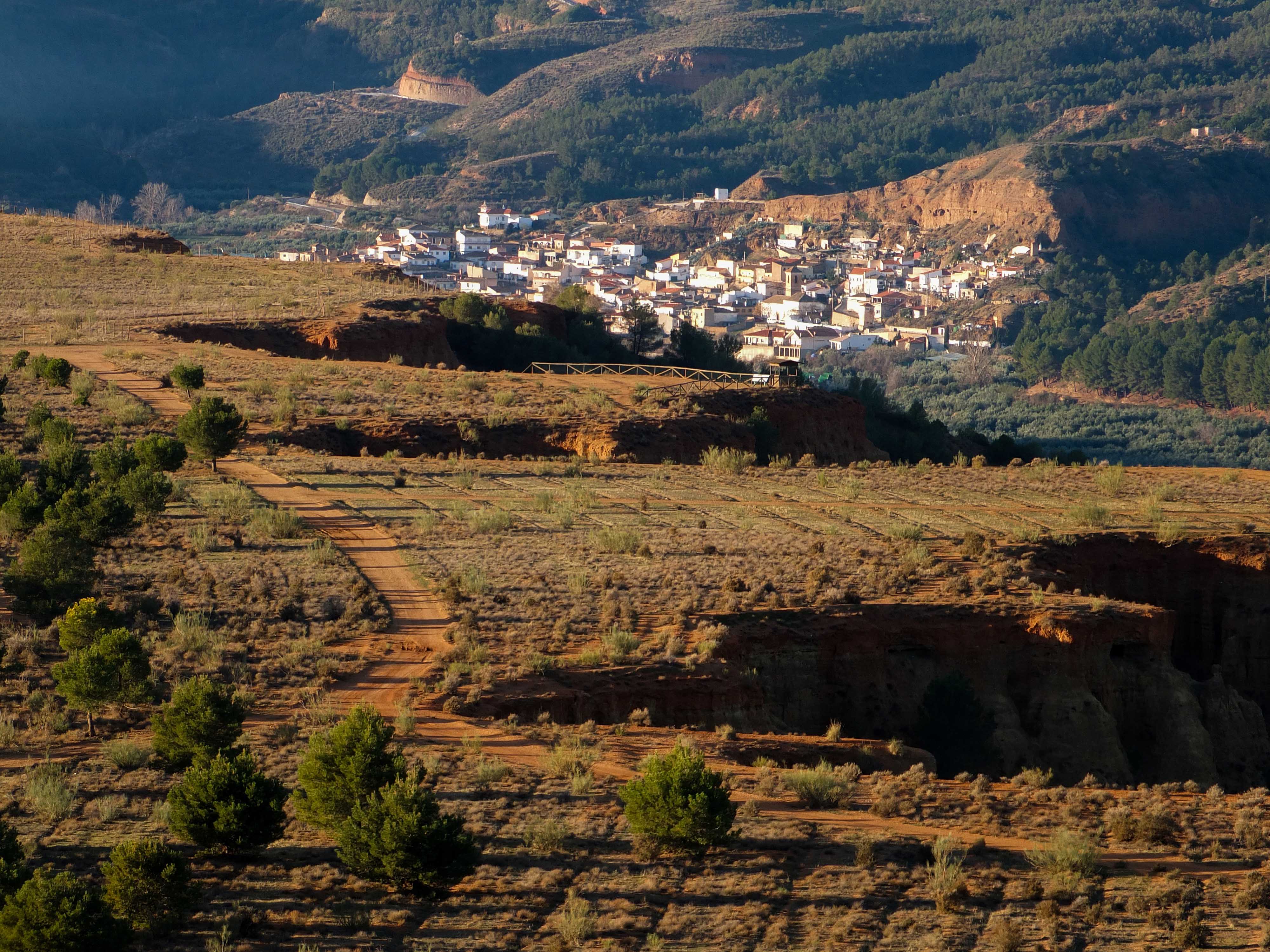 Las imágenes del Geoparque de Granada a vista de pájaro