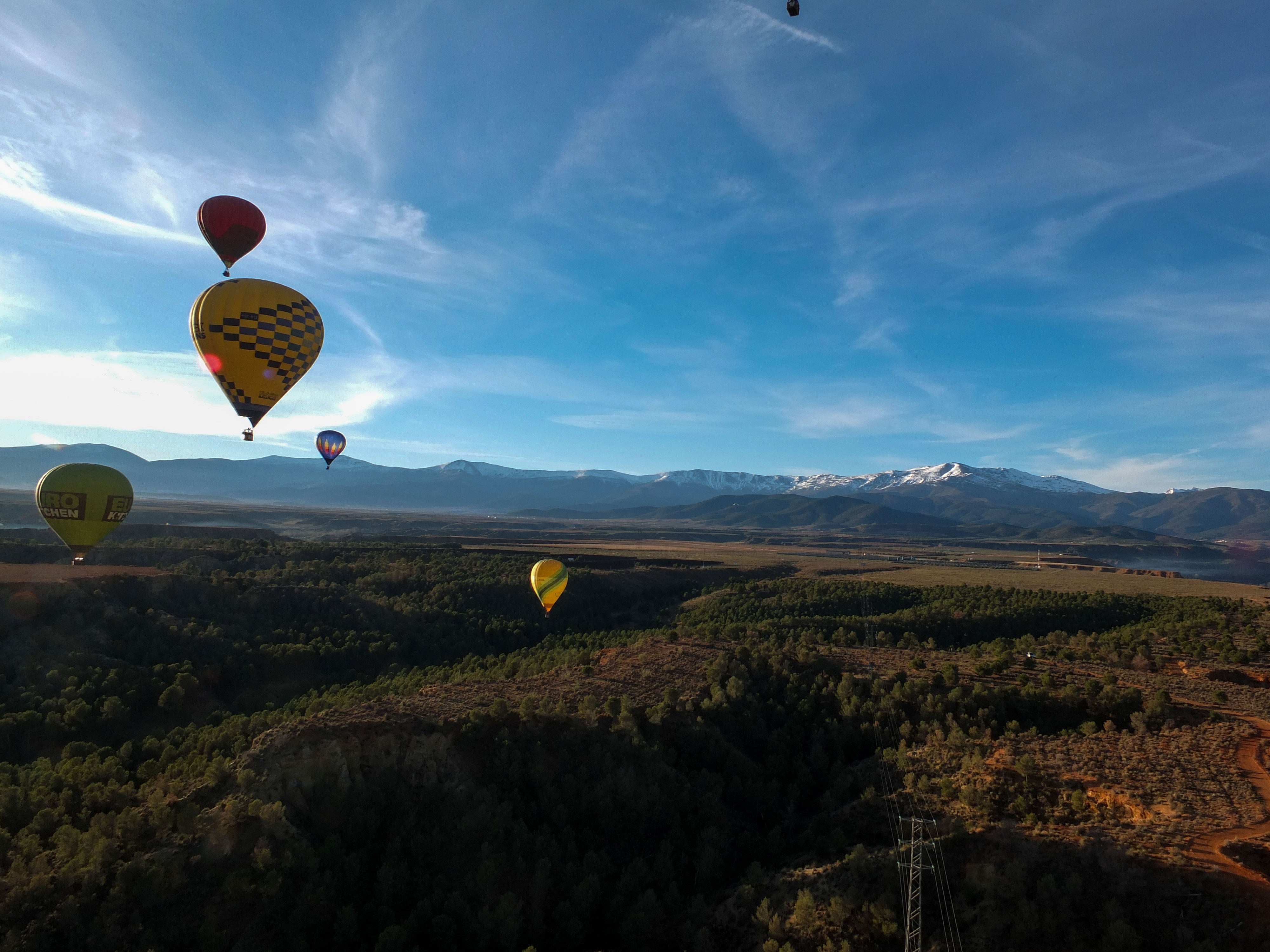 Las imágenes del Geoparque de Granada a vista de pájaro