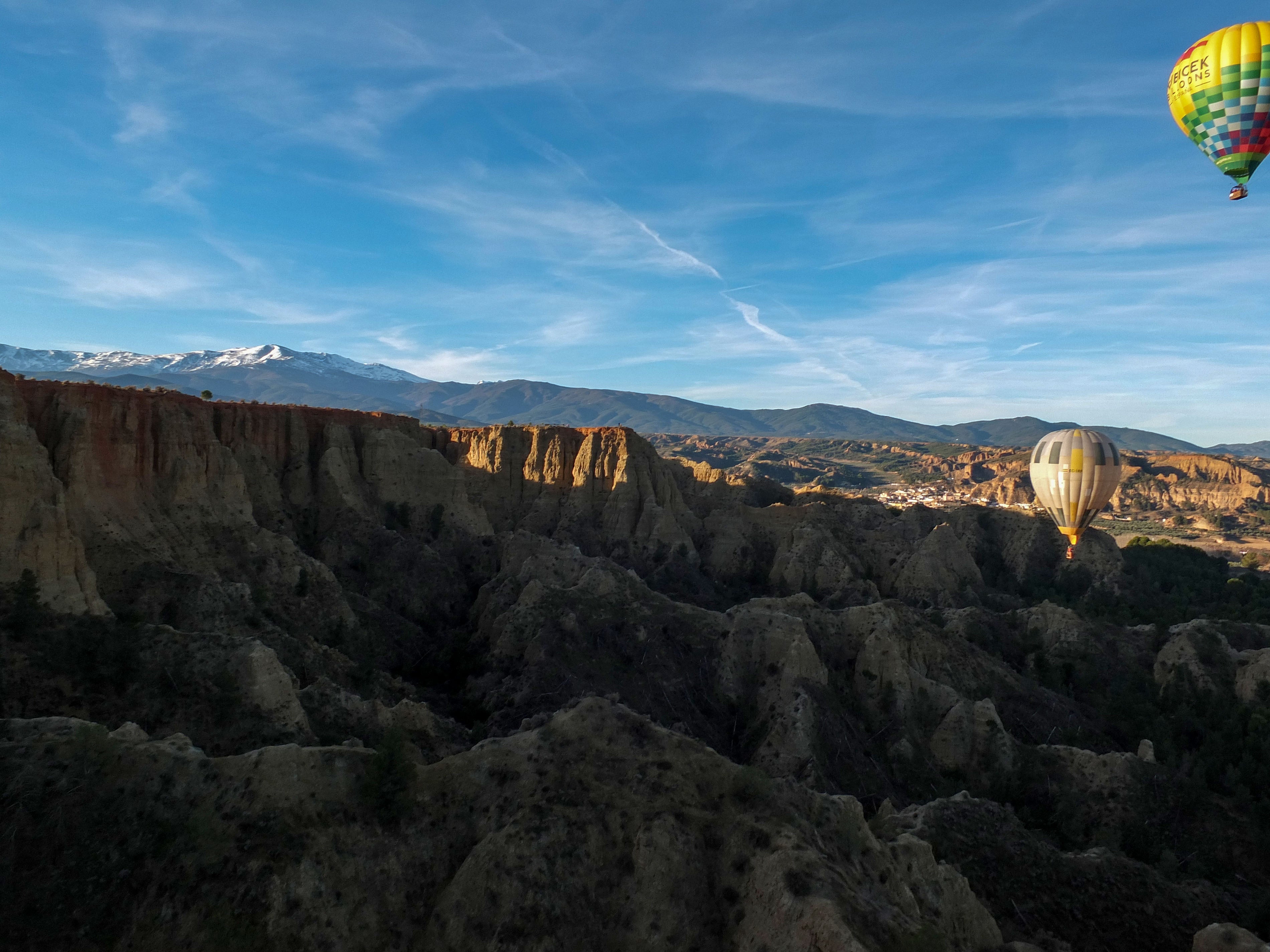 Las imágenes del Geoparque de Granada a vista de pájaro