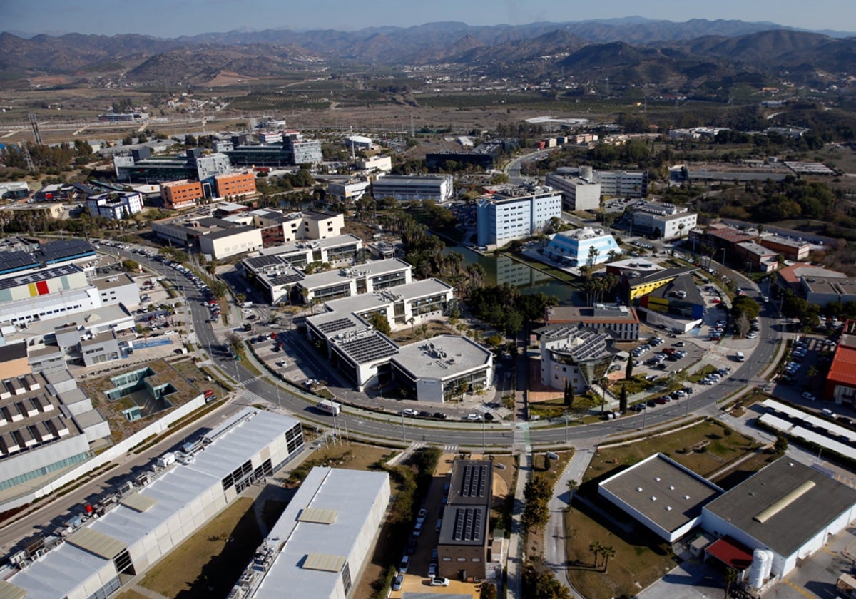 Vista del Málaga Tech Park, donde estará ubicado el centro.